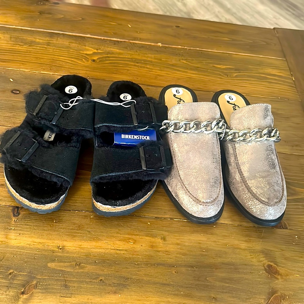 Birkenstock & free people bundle